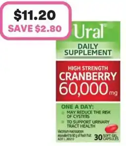 Priceline Ural daily supplement offer