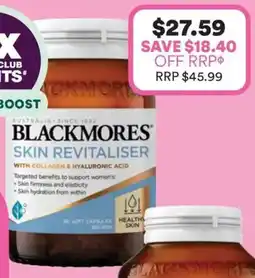 Priceline Blackmores skin revitaliser offer