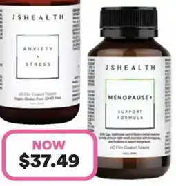 Priceline Jshealth menopause offer