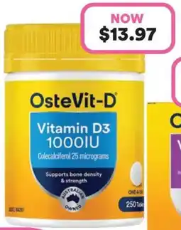 Priceline OsteVit-D Vitamin D3 1000IU offer
