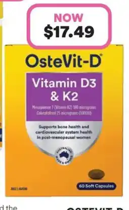 Priceline OsteVit-D Vitamin D3 offer