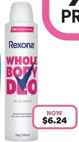 Priceline Rexona offer