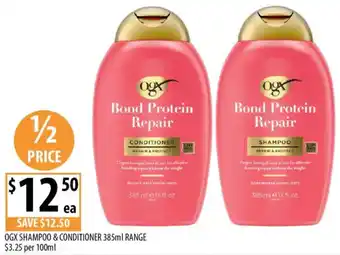Supabarn Ogx shampoo & conditioner offer