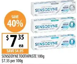 Supabarn Sensodyne toothpaste offer