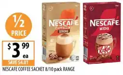 Supabarn Nescafe coffee sachet offer
