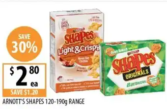 Supabarn Arnott's shapes offer