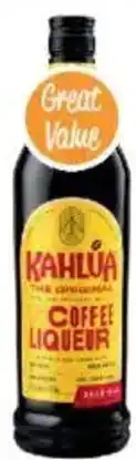 Supabarn Kahlua mexican liqueur offer