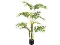 Potted Artificial Areca Palm Tree, 120cm