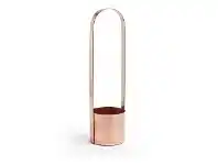 LivingStyles Asiyah Metal Planter, Large, Copper offer