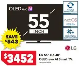 Harvey Norman LG OLED eve Al Smart TV offer