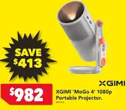 Harvey Norman XGIMI 'MoGo 4' 1080p Portable Projector offer
