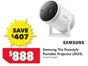 Harvey Norman Samsung The Freestyle Portable Projector offer