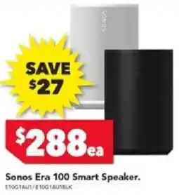 Harvey Norman Sonos Era 100 Smart Speaker offer