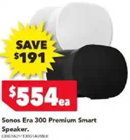 Harvey Norman Sonos Era 300 Premium Smart Speaker offer