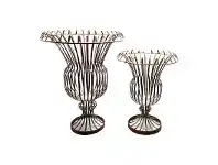 LivingStyles Latoya Wire Urn, Large offer