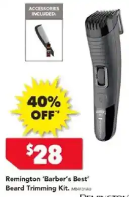 Harvey Norman Remington 'Barber's Best' Beard Trimming Kit offer
