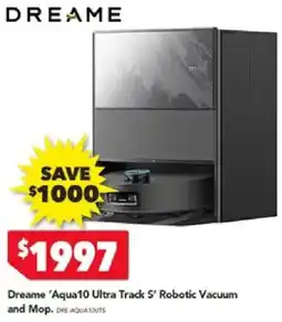 Harvey Norman Dreame 'Aqua10 Ultra Track S' Robotic Vacuum and Mop offer