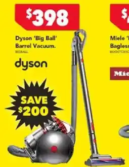 Harvey Norman Dyson 'Big Ball' Barrel Vacuum offer