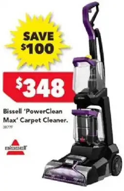 Harvey Norman Bissell 'PowerClean Max' Carpet Cleaner offer