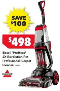 Harvey Norman Bissell 'ProHeat® 2X Revolution Pet Professional' Carpet Cleaner offer