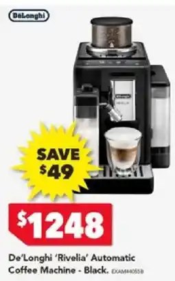Harvey Norman De'Longhi 'Rivelia' Automatic Coffee Machine offer