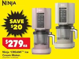 Harvey Norman Ninja 'CREAMi™ Ice Cream Maker offer