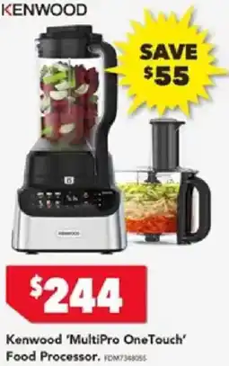 Harvey Norman Kenwood 'MultiPro OneTouch' Food Processor offer