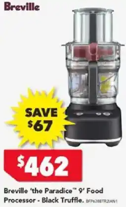 Harvey Norman Breville 'the Paradice" 9' Food Processor offer