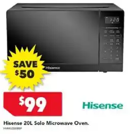 Harvey Norman Hisense 20L Solo Microwave Oven offer
