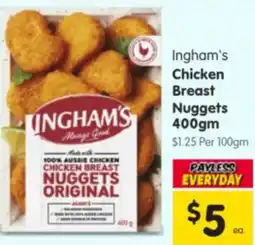 Spar Ingham's Chicken Breast Nuggets offer