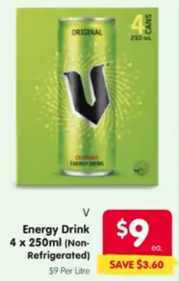 Spar V Energy Drink offer