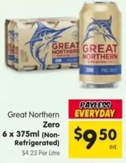 Spar Great Northern Zero offer