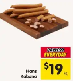 Spar Hans Kabana offer
