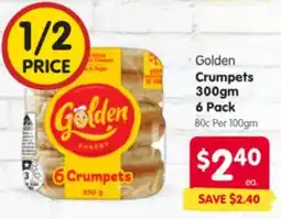 Spar Golden Crumpets offer