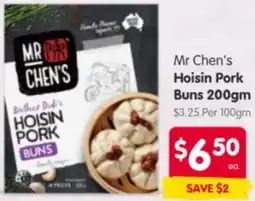 Spar Mr Chen's Hoisin Pork Buns offer