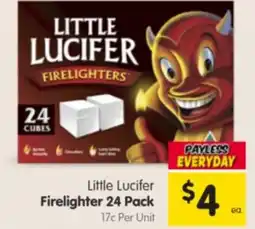 Spar Little Lucifer Firelighter offer