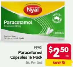Spar Nyal Paracetamol Capsules offer