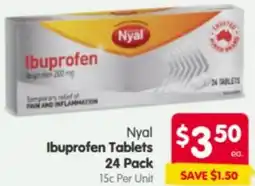 Spar Nyal Ibuprofen Tablets offer
