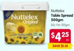 Spar Nuttelex Table Spread offer