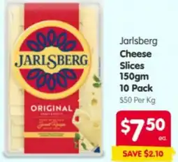 Spar Jarlsberg Cheese Slices offer