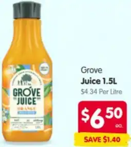 Spar Grove Juice offer