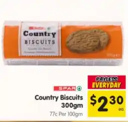 Spar Country Biscuits offer