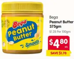 Spar Bega Peanut Butter offer