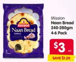 Spar Mission Naan Bread offer