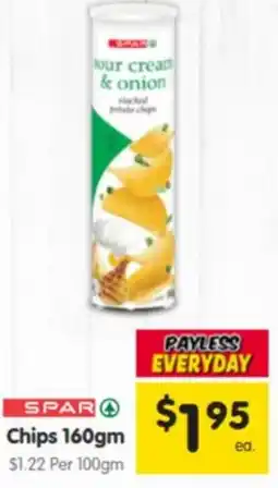 Spar Chips offer