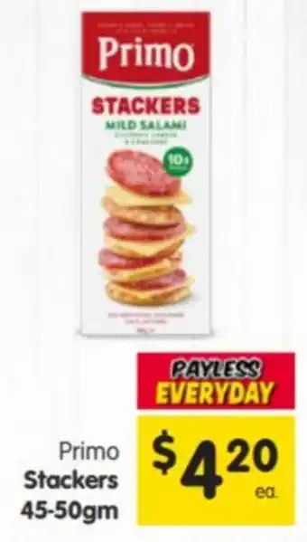 Spar Primo Stackers offer