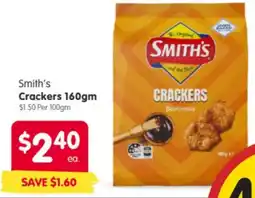 Spar Smith's Crackers offer