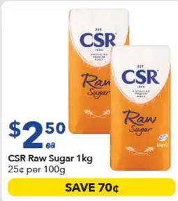 Ritchies CSR Raw Sugar offer