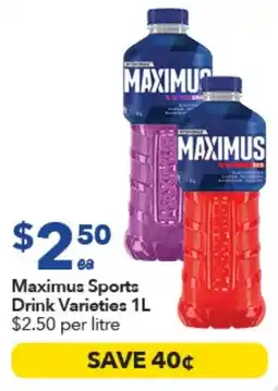 Ritchies Maximus Sports Drink offer