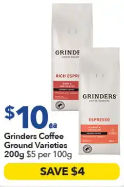 Ritchies Grinders Coffee Ground offer
